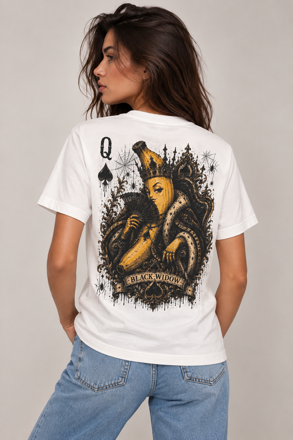 Queen of Spades — Black Widow — Unisex T-Shirt